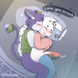 abdominal_bulge anal anal_penetration antennae_(anatomy) anthro bed big_penis biped blush bodily_fluids bottomless bottomless_male clothed clothing cum cum_while_penetrated dialogue dominant dominant_male ejaculation erection eyes_closed fluffy_antennae forced forced_masturbation from_behind_position furniture genital_fluids genitals head_tuft hug huge_penis hugging_another hugging_from_behind legwear lying lying_on_bed male male/male male_penetrated male_penetrating male_penetrating_male masturbation on_bed on_side orgasm penetration penile penile_masturbation penis questionable_consent reach_around sex shaking_orgasm speech_bubble spoon_position submissive submissive_male tail tail_tuft text thigh_highs tuft phosenpai moki_(mokimonky) nacho_(nachokokoni) arthropod haplorhine insect lepidopteran mammal monkey moth primate 1:1 absurd_res english_text hi_res