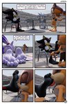 5_toes anthro barefoot dialogue feet female female_licking_male foot_fetish foot_focus foot_lick foot_play group licking male male/female soles speech_bubble text toes tongue feetymcfoot sega sonic_boom sonic_the_hedgehog_(series) blaze_the_cat shadow_the_hedgehog silver_the_hedgehog sticks_the_jungle_badger badger domestic_cat eulipotyphlan felid feline felis hedgehog mammal mustelid musteline 3d_(artwork) absurd_res comic digital_media_(artwork) english_text hi_res