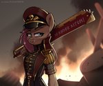 anthro female solo felixf friendship_is_magic hasbro mlp_g5 my_little_pony warhammer_(franchise) warhammer_40000 fluttershy_(mlp) equid equine horse mammal pony hi_res