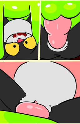 abdominal_bulge belly female feral forced forced_vaginal male masturbation oral penile sex vaginal young conditional_dnp theyiff canid canine canis domestic_dog mammal mephitid skunk comic hi_res letterbox