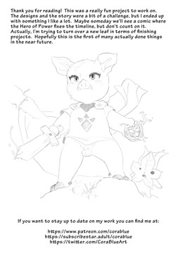 after_transformation ambiguous_gender anthro balls cape clothing duo genitals holding_melee_weapon holding_object holding_sword holding_weapon leaf looking_up male melee_weapon penis shirt snout standing sword text topwear tusks weapon young young_anthro corablue nintendo the_legend_of_zelda ganon domestic_pig korok mammal suid suine sus_(pig) 2023 absurd_res comic digital_media_(artwork) english_text hi_res monochrome url