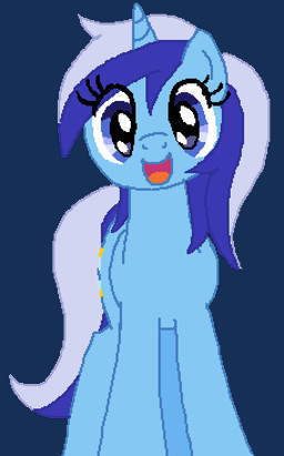 blue_body blue_eyes eye_through_hair female feral hair horn looking_at_viewer multicolored_hair simple_background smile smiling_at_viewer solo translucent translucent_hair transparent_background two_tone_hair badday_(artist) friendship_is_magic hasbro my_little_pony mythology minuette_(mlp) equid equine mammal mythological_creature mythological_equine unicorn aliasing alpha_channel binary_drawing digital_drawing_(artwork) digital_media_(artwork)
