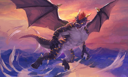 2_horns 5_fingers 5_toes amber_eyes anthro claws cloud countershade_arms countershade_face countershade_hands countershade_legs countershade_scales countershade_tail countershade_torso countershading day facial_markings fangs feet finger_claws fingers flesh_fang flying grey_body grey_scales hair head_horn head_markings horn male markings membrane_(anatomy) membranous_wings mountain multicolored_body multicolored_scales muscular muscular_anthro muscular_male nude nude_anthro nude_male open_mouth open_smile outside red_hair red_tongue river scales shoulder_stripes sky smile solo spread_wings striped_arms striped_ears striped_face striped_legs striped_markings striped_tail stripes tail tail_markings teeth toe_claws toes tongue tongue_showing two_tone_body two_tone_scales white_body white_countershading white_scales wings yellow_horn yellow_sclera yellow_stripes racoonwolf mythology dragonfeld dragon mythological_creature mythological_scalie scalie 2021 digital_drawing_(artwork) digital_media_(artwork) full-length_portrait portrait