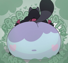 accessory anthro big_diaper bow_ribbon butt clothed clothing diaper diaper_transformation duo fart female female/female gassy hair_accessory hair_bow hair_ribbon heart_symbol huge_diaper hyper hyper_fart inanimate_transformation pigtails raised_tail ribbons smelly tail transformation wearing_diaper dummydoodles rosy_(dummydoodles) suzy_(stinkyslut420) animate_inanimate diaper_creature felid feline mammal hi_res