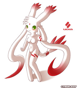 accessory anthro arm_markings barely_visible_nipples blush breasts closed_smile dipstick_ears dipstick_tail ear_markings ear_tuft feet female furgonomics green_eyes head_tuft hindpaw kemono leg_markings markings mouth_closed multicolored_body multicolored_ears nipples noseless nude nude_anthro nude_female paws red_band red_ear_tips red_markings red_tail_tip simple_background smile solo tail tail_accessory tail_markings tail_tuft tailband text toony tuft two_tone_body white_background white_breasts cyyeun udia_(xen) species_request 2007 character_name full-length_portrait portrait