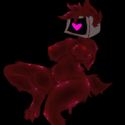 anthro electronics female for_a_head genitals goopy screen screen_face slime solo television thick_thighs translucent vulva phoenix_draws polyantha goo_creature goo_humanoid humanoid hybrid lagomorph leporid mammal object_head rabbit screen_head tv_head 1:1 hi_res