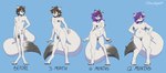 anthro balls big_breasts breast_growth breasts expansion fur gender_transformation gender_transition genitals genitals_shrinking growth gynomorph hair height_loss hip_expansion hormone_replacement_therapy intersex male mtg_transformation mti_transformation nipples penis penis_shrinking purple_hair slightly_chubby small_penis solo tail thick_tail thick_thighs transformation white_body white_fur wide_hips octorocktopus domestic_cat felid feline felis mammal 2023 hi_res trans_(lore) trans_woman_(lore)