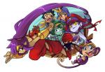 accessory blue_hair breasts clothing female footwear green_hair group hair headband hoodie humanoid_pointy_ears kerchief lipstick long_hair makeup male open_mouth open_smile pirate_hat ponytail purple_hair smile topwear sapphire1010 shantae_(series) wayforward bolo_(shantae) risky_boots rottytops shantae shantae_(monkey_form) sky_(shantae) genie haplorhine human humanoid mammal monkey primate tinkerbat undead zombie