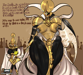 ambiguous_gender bodily_fluids breast_squish breasts exclamation_point exhibitionism female group male male/ambiguous motion_lines nervous nervous_smile rough_sex sex size_difference sound_effects squish standing standing_sex stealth_sex sweat ze_blackball.d the_golden_emperor_(zeblackball) alien alien_humanoid human humanoid mammal absurd_res hi_res male_(lore)