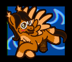 ambiguous_gender animal_genitalia animal_penis blush crossed_legs equine_genitalia equine_penis feral front_view gandydancer genitals lying male on_front penis solo wing_boner wings katkitt_e hasbro my_little_pony mythology equid equine mammal mythological_creature mythological_equine pegasus
