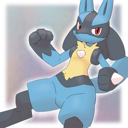 3_fingers ambiguous_anthro ambiguous_gender anthro biped black_body black_fur black_inner_ear black_markings blue_body blue_fur blue_tail border chest_spike closed_smile facial_markings featureless_crotch fingers fur glistening glistening_eyes gloves_(marking) hand_spike head_markings looking_at_viewer markings mask_(marking) mouth_closed multicolored_body multicolored_fur neck_tuft nude nude_ambiguous nude_anthro outline outside_border red_eyes smile smiling_at_viewer solo spikes spikes_(anatomy) tail tuft white_border white_outline yellow_body yellow_fur pu_sukebe nintendo pokemon canid canine generation_4_pokemon lucario mammal pokemon_(species) 1:1 2020 digital_drawing_(artwork) digital_media_(artwork)