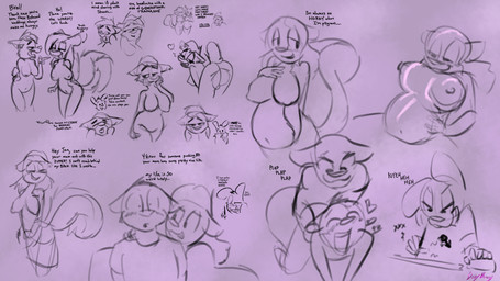 anthro bodily_fluids breasts casual_nudity cum cum_on_belly cum_on_body cum_on_breasts duo father_penetrating_son female genital_fluids male male/female male/male pregnant pregnant_female sound_effects text dirty_bunny star_trek star_trek_lower_decks carol_brambletree dirty_bunny_(character) dr._t'ana jon_brambletree shaxs bajoran caitian felid lagomorph leporid mammal mephitid rabbit skunk 16:9 4k absurd_res english_text hi_res widescreen father_(lore) father_and_child_(lore) father_and_son_(lore) incest_(lore) incestuous_temptation_(lore) mother_(lore) mother_and_child_(lore) mother_and_son_(lore) parent_(lore) parent_and_child_(lore) parent_and_son_(lore) son_(lore)