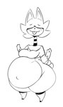 2023 anthro barefoot belly big_belly big_breasts biped black_and_white blep blush bottomless bottomless_anthro bottomless_female breasts catrobis cheek_tuft choker clothed clothing countershade_face countershade_tail countershade_torso countershading crop_top crop_top_only digital_drawing_(artwork) digital_media_(artwork) eyelashes eyes_closed facial_tuft feet felid female female_anthro front_view full-length_portrait fur fur_tuft gloves_(marking) handpaw hooves jewelry leg_markings long_neck maddeku mammal markings monochrome mostly_nude mostly_nude_anthro mostly_nude_female navel necklace outie_navel pawpads paws portrait pregnant pregnant_anthro pregnant_female prick_ears scut_tail shirt shirt_only short_tail simple_background sketch small_feet socks_(marking) solo standing tail thick_thighs three-quarter_view tongue tongue_out topwear topwear_only tuft unguligrade unguligrade_anthro white_background wide_hipped_anthro wide_hipped_female wide_hips x-38_(maddeku)