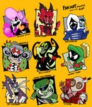 anthro bone clothed clothing goo-connected_lips group knife male plant skeleton nelnal cartoon_network deltarune doll_eye happy_tree_friends hazbin_hotel lenore_the_cute_little_dead_girl looney_tunes mystery_skulls re-nightmare the_grim_adventures_of_billy_and_mandy undertale undertale_(series) warner_brothers alastor_(hazbin_hotel) flippy_(htf) fliqpy_(htf) flowey_the_flower lancer_(deltarune) lenore_(lenore_the_cute_little_dead_girl) lewis_pepper marvin_the_martian mr_gosh_(lenore_the_cute_little_dead_girl) mystery_(twisted-doctor) nergal_(tgaobam) photoshop_flowey rouxls_kaard alien alien_humanoid animated_skeleton bear darkner demon domestic_cat eldritch_abomination elemental_creature felid feline felis flora_fauna humanoid mammal martian undead mr. 2018 absurd_res hi_res