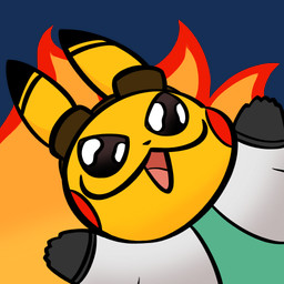 brown_eyes clothing coat ears_up evil_grin eyewear eyewear_on_head feral fire fur goggles goggles_on_head humor lab_coat male professor science smile solo topwear yellow_body yellow_fur professorpikachu nintendo pokemon prof_pikachu generation_1_pokemon pikachu pokemon_(species) 1:1 alpha_channel hi_res