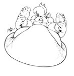 anthro blush clean_diaper closed_smile clothed clothing diaper diaper_only eyelashes feet female humanoid_feet legs_up looking_at_viewer mouth_closed plantigrade smile solo tongue tongue_out topless wearing_diaper sophiepoof sega sonic_the_hedgehog_(series) fan_character sophie_(argento) eulipotyphlan hedgehog mammal 2024 alternate_version_at_source hi_res