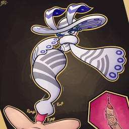 animal_genitalia antennae_(anatomy) anthro anthro_focus anthro_penetrated arthropod_abdomen arthropod_abdomen_cloaca arthropod_abdomen_genitalia bestiality blue_antennae blue_body blue_eyelashes blue_eyes blush blush_lines cloaca cloacal cloacal_penetration cutaway duo erection eyelashes faceless_character faceless_human faceless_male female female_anthro female_focus female_penetrated feral feral_penetrated foreskin genitals glans grey_body human_on_anthro human_on_feral human_penetrating human_penetrating_anthro human_penetrating_feral humanoid_genitalia humanoid_penis internal internal_cloacal interspecies looking_down lying male male/female male_human male_penetrating male_penetrating_female motion_lines multicolored_antennae multicolored_body multicolored_penis on_back one_eye_closed outline palphilia partially_retracted_foreskin penetration penile penile_penetration penis penis_in_cloaca pink_glans pink_penis pseudo_hat pupils sex small_waist solo_focus sound_effects tan_penis text two_tone_antennae two_tone_penis vein veiny_penis white_antennae white_body yellow_outline yellow_text rodrickscorpion palworld pocketpair arthropod human insect lepidopteran mammal pal_(species) sibelyx 1:1 2025 absurd_res dated english_text hi_res signature