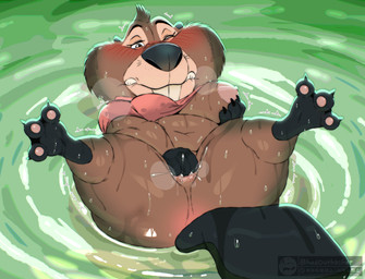 anthro beaver_tail bite biting_lip blush blush_lines bodily_fluids bottomless bottomless_anthro bottomless_female breast_fondling breast_play breasts buckteeth claws clothed clothing clothing_lift female fingering floating fondling fur genital_fluids hair hand_on_breast lying masturbation navel nipples on_back shirt shirt_lift slightly_chubby slightly_chubby_anthro slightly_chubby_female solo spread_legs spreading teeth topwear vaginal vaginal_fingering vaginal_fluids water wet had0u disney zootopia nibbles_maplestick beaver mammal rodent 2026 hi_res signature