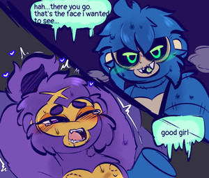 anthro bite bite_mark blush bodily_fluids curled_fur duo female fur good_girl male male/female masochism praise praise_kink sadism scar sex stitch_(sewing) tears tears_of_pleasure text twitching conditional_dnp tuvandalist bloons_tower_defense ninja_kiwi corvus_(bloons) ezili_(bloons) haplorhine mammal monkey primate english_text hi_res