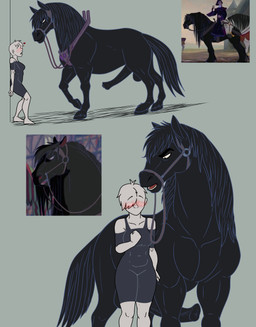 animal_genitalia animal_penis balls bestiality big_penis duo equine_genitalia equine_penis faceless_character faceless_female female female_human female_on_feral feral forced genitals hooves human_on_feral interspecies male male/female mane penis size_difference smaller_male cajuzinho02 disney the_hunchback_of_notre_dame_(1996) anon snowball_(disney) equid equine horse human mammal absurd_res hi_res