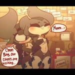 animal_print anthro bikini blush breast_fondling breast_play breasts clothing cow_print cowbell dialogue duo female fondling grope hand_on_breast legwear swimwear thigh_highs two-piece_swimsuit diives xingzuo_temple binggan_(diives) xingyun_(diives) bovid bovine cattle mammal 1:1 2d_animation animated frame_by_frame hi_res loop no_sound short_playtime webm incest_(lore) sibling_(lore) sister_(lore) sisters_(lore)