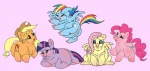 applejack_(mlp) belly equine female feral fluttershy_(mlp) flying friendship_is_magic hair horn horse morbidly_obese multi-colored_hair my_little_pony overweight pain pegasus pinkie_pie_(mlp) pony pose rainbow_dash_(mlp) twilight_sparkle_(mlp) unicorn wings
Rating: Questionable
Score: -5
User: Lordryu
Date: October 29, 2012