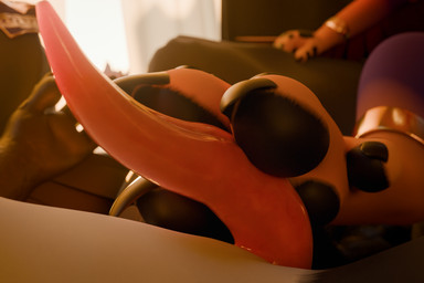 3_toes ambiguous_gender animal_genitalia anklet anthro bracelet claws close-up curtains dewclaw duo erection feet foot_fetish foot_on_penis foot_play footjob foreplay furniture genitals hindpaw inside jewelry light lying male morning on_sofa pawpads paws penile penis scutes sex sofa sofa_sex sunlight tapering_penis toe_claws toes mavenvali hiyu_(modeler) aurora_(rowan) maven_(mavenvali) avali 3:2 3d_(artwork) blender_(artwork) digital_media_(artwork) hi_res