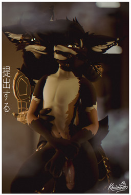 anthro asphyxiation border choking duo genitals male male/male male_anthro penis steam wet wet_penis white_border khaishin khaishin_(character) 2026 absurd_res digital_media_(artwork) hi_res