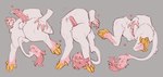 anthro bodily_fluids female gender_transformation genital_fluids genitals genitals_shrinking heart_symbol hooves horn male penis penis_shrinking pussy sitting solo standing touching_pussy transformation transformation_sequence kinksiyo mythology absinthe_(thesphur) equid equine mammal mythological_creature mythological_equine unicorn hi_res