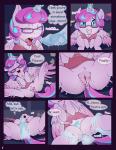 2018 aged_up anus clothing comic digital_media_(artwork) duo english_text equid equine eyes_closed eyewear fearingfun feathered_wings feathers female feral flurry_heart_(mlp) friendship_is_magic genitals glasses hasbro hi_res hooves horn male male/female mammal my_little_pony mythological_creature mythological_equine mythology open_mouth penis pussy solo_focus spread_legs spreading text tongue tongue_out underhoof winged_unicorn wings
