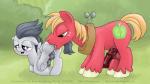 2014 age_difference all_fours anal anus balls barefoot bent_over big_macintosh_(mlp) butt cub duo equine feral friendship_is_magic frown fur gay hair half-closed_eyes hand_on_butt happy horse looking_back looking_down looking_up male mammal my_little_pony nude oral outside pegasus pony presenting presenting_hindquarters rimming rumble_(mlp) saliva short_hair size_difference smile smudge_proof standing teeth tongue tongue_out wings young
Rating: Explicit
Score: 10
User: Smudge_Proof
Date: April 05, 2014