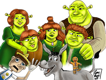 4_fingers bald bangs bent_arm bent_leg big_nose black_eyebrows black_lips black_mane black_tail_tuft blue_eyebrows blue_eyes blush braided_hair brown_body brown_clothing brown_eyes brown_hair_tie brown_shirt brown_topwear brown_vest closed_smile clothed clothed_female clothed_humanoid clothed_male clothing colored_nails dress eyebrow_through_hair eyebrows eyelashes facial_piercing family featureless_limbs female female_humanoid feral fingernails fingers food fur gingerbread_man green_body green_clothing green_dress green_fingernails green_lipstick green_nails green_skin grey_body grey_clothing grey_fur grey_shirt grey_tail grey_topwear grey_tunic group hair hair_bun hand_on_shoulder hat headgear headwear jewelry larger_female larger_feral larger_humanoid larger_male lidded_eyes light lips lipstick long_ears long_hair long_nose looking_at_viewer makeup making_faces male male_feral male_humanoid mane mature_female mature_humanoid mature_male mouth_closed nails necklace nose_piercing nose_ring noseless not_furry_focus open_mouth open_smile piercing pink_lips pink_tongue princess red_hair ring_piercing royalty shirt short_hair short_mane silly_face simple_background size_difference smaller_male smile smiling_at_another smiling_at_viewer standing standing_on_another tail tail_tuft teeth text tongue tongue_out topwear translucent translucent_hair tuft tunic vest white_background yellow_clothing yellow_hat yellow_headwear comicninja409 dreamworks pinocchio shrek_(series) donkey_(shrek) farkle felicia_(shrek) fergus_(shrek) gingerbread_man_(shrek) pinocchio_(character) princess_fiona shrek_(character) asinus donkey equid equine food_creature humanoid living_cookie living_puppet mammal ogre 2025 4:3 artist_name colored digital_drawing_(artwork) digital_media_(artwork) english_description hi_res lighting shaded brother_(lore) brother_and_sister_(lore) brothers_(lore) daughter_(lore) father_(lore) father_and_child_(lore) father_and_daughter_(lore) father_and_son_(lore) mother_(lore) mother_and_child_(lore) mother_and_daughter_(lore) mother_and_son_(lore) parent_(lore) parent_and_child_(lore) parent_and_daughter_(lore) parent_and_son_(lore) sibling_(lore) sister_(lore) son_(lore)