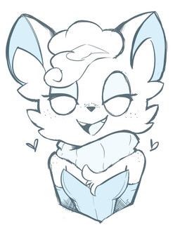 anthro anthrofied chest_tuft clothing eyes_closed female flat_chested heart_symbol leotard sleeves smile solo tuft theartmanor nintendo pokemon eclair_(theartmanor) alolan_form alolan_vulpix generation_7_pokemon pokemon_(species) regional_form_(pokemon) hi_res