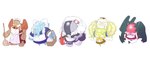 accessory ambiguous_gender book cleaning_tool clothing dessert fake_tail fake_wings food group hair_accessory hairband maid_uniform mop plate pudding tools uniform wrench ranabysson nintendo pokemon generation_3_pokemon generation_8_pokemon legendary_pokemon pokemon_(species) regice regidrago regieleki regirock registeel absurd_res hi_res