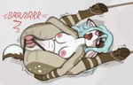 anthro bdsm bondage bound breasts ejaculation female forced orgasm sex_toy solo vaginal vibrator marsminer deer mammal