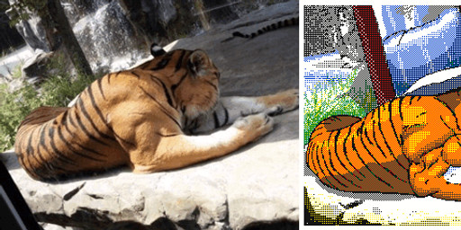 ambiguous_gender black_stripes comparison exercise feral fur muscular nude orange_body orange_fur photo semi-anthro solo striped_body striped_fur stripes white_body white_fur keke_(artist) felid mammal pantherine tiger animated animated_gif frame_by_frame short_playtime