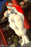 anthro big_breasts breasts female fur genitals muscular muscular_female nude orange_eyes pussy solo thick_thighs white_body white_fur ok_bruh warfaremachine_(modeler) fira_(okbruh) lagomorph leporid mammal rabbit 3d_(artwork) digital_media_(artwork) hi_res