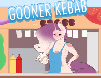 anthro big_breasts biped breasts bulge butt commercial_vehicle delivery_(commerce) delivery_vehicle food food_truck gynomorph gynomorph_anthro hair horn implied_cum intersex intersex_anthro kebab looking_at_viewer medium_truck multi-stop_van simple_background smile solo tail text truck van vehicle chapaevv hasbro my_little_pony mythology fan_character sumac_spirit equid equine mammal mythological_creature mythological_equine unicorn absurd_res digital_media_(artwork) hi_res