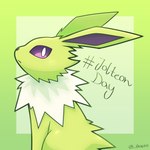 1:1 2022 ambiguous_gender artist_name canid canine cel_shading chest_tuft colored conditional_dnp digital_drawing_(artwork) digital_media_(artwork) ear_tuft eeveelution english_text feral fur fur_tuft generation_1_pokemon gradient_background green_background green_body green_fur green_tuft half-length_portrait hexuru hi_res jolteon jolteon_day light long_ears looking_at_viewer mammal mane multicolored_body multicolored_fur nintendo on_model pokemon pokemon-specific_day pokemon_(species) portrait purple_eyes purple_inner_ear purple_nose quadruped shaded shadow shiny_pokemon side_view signature simple_background sitting snout solo spikes text tuft two_tone_body two_tone_fur white_body white_eyes white_fur white_mane white_tuft