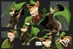 anthro banner blood bodily_fluids buckteeth cape clothed clothing eating ellipsis eye_patch eyewear female food gloves handwear hat headgear headwear meat multiple_poses pose solo teeth wounded yelling hallowraith tooth_and_tail quartermaster_(tnt) mammal murid murine rat rodent