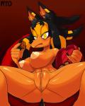 2014 <3 anthro areola big_breasts black_nails blush breasts canine chocolate claws clitoris eating erect_nipples female fur holidays huge_breasts jackal looking_at_viewer mammal marthedog navel nipples nude orange_fur original_character presenting presenting_pussy pussy solo spread_legs spreading valentine's_day yellow_eyes
Rating: Explicit
Score: 13
User: Robinebra
Date: February 17, 2014