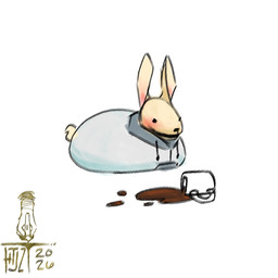 ambiguous_gender beverage blush bottomless clothed clothing coffee coffee_cup coffee_mug container cup feral jacket jacket_only long_ears smile solo topwear topwear_only valken_holmes animal_hospital intern_(animal_hospital) lagomorph leporid mammal rabbit dated digital_media_(artwork) hi_res watermark