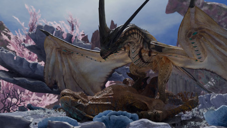 after_sex after_vaginal antennae_(anatomy) bodily_fluids coral_highlands cowgirl_position cum cum_in_vagina cum_inside duo erection female female_feral female_on_top female_penetrated feral feral_on_feral feral_penetrated feral_penetrating feral_penetrating_feral from_front_position genital_fluids genitals knot knotted_penis knotting leaking_cum long_neck looking_at_another lying male male/female male_feral male_penetrating male_penetrating_female membrane_(anatomy) membranous_wings on_back on_bottom on_top penetration penis sex sharp_teeth teeth vaginal vaginal_knotting vaginal_penetration wings hiperpro_man4 raithvaneal_(modeler) capcom european_mythology monster_hunter mythology dragon flying_wyvern legiana mythological_creature mythological_scalie scalie tigrex western_dragon wyvern 16:9 3d_(artwork) 3d_animation animated digital_media_(artwork) hi_res huge_filesize long_playtime no_sound video widescreen