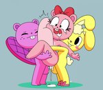 abdominal_bulge anthro big_penis bodily_fluids crying cum cum_drip cum_inside dripping female genital_fluids genitals group huge_penis hyper hyper_genitalia hyper_penis male penis sex tears trio young yopy happy_tree_friends cuddles_(htf) giggles_(htf) toothy_(htf) 2023 adult_(lore)