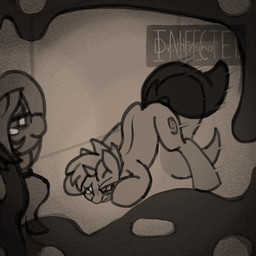 blush body_control brainwashing corruption cutting_edge duo female feral glowing glowing_eyes horn hypnosis looking_at_another lying male mind_control on_front parasite possession simple_background slime smile solo_focus spread_legs spreading tail drhypnoswirl starbounce friendship_is_magic hasbro my_little_pony mythology equid equine horse mammal mythological_creature mythological_equine pony unicorn 1:1 hi_res