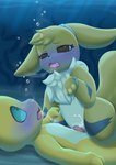 asphyxiation bodily_fluids cum cum_inside cyanosis drowning duo female feral genital_fluids male male/female sex taking_in_water underwater water revous nintendo pokemon sophia_(warborntaco) charmander eevee generation_1_pokemon pokemon_(species)