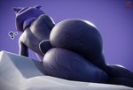 anthro butt butt_focus female genitals lying nude on_side pussy solo tail shachath3d epic_games fortnite raven_team_leader bear mammal 3d_(artwork) digital_media_(artwork) hi_res