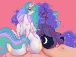 2014 anal anus bestiality big_butt blue_eyes blue_fur blush butt crown cutie_mark equine female feral friendship_is_magic fur hair horn horse huge_butt human interspecies looking_back male mammal multi-colored_hair my_little_pony penetration penis pony princess_celestia_(mlp) princess_luna_(mlp) purple_eyes pussy royalty sex sibling straight sundown_(artist) tiara tongue tongue_out two_tone_hair vaginal vaginal_penetration white_fur winged_unicorn wings
Rating: Explicit
Score: 54
User: anthroking
Date: February 07, 2014