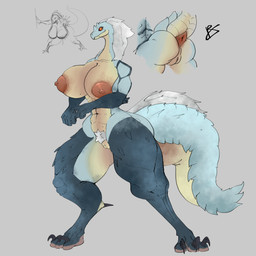 anthro anus big_anus big_breasts big_butt blue_body blue_scales breasts butt dragon_tail female huge_breasts huge_butt hyper hyper_breasts mane monster_girl_(genre) muscular orange_eyes scales thick_thighs white_mane wide_hips yaginoko capcom monster_hunter mythology dragon fanged_wyvern mythological_creature mythological_scalie scalie tobi-kadachi 1:1 absurd_res hi_res