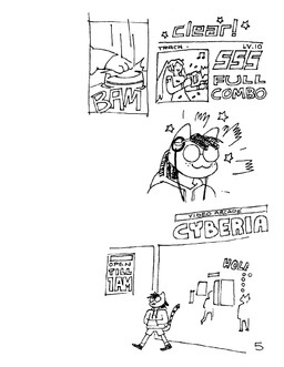 3_fingers :3 anthro bottomwear cartoon_freckles clothed clothing dreadlocks electronics fingers footwear freckled_face freckles group hair headphones hoodie markings page_number pointy_ears prick_ears pushbutton shoes shorts simple_background solo_focus sound_effects star striped_markings striped_tail stripes tail tail_markings text topwear trio walking white_background gaydottiff vocaloid yamaha_corporation background_character hatsune_miku penny_(gaydottiff) domestic_cat felid feline felis mammal 2024 black_and_white comic english_text hi_res monochrome